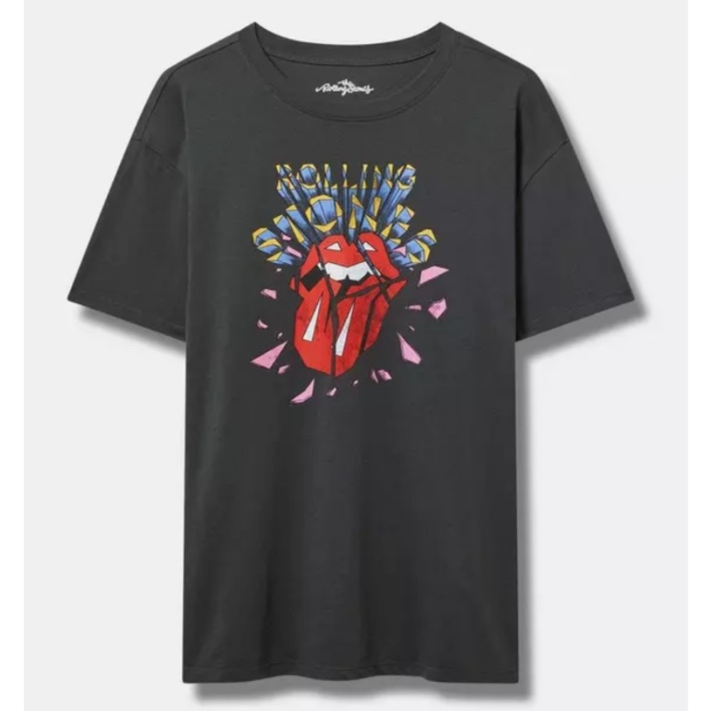 TORRID NWT Rolling Stones Relaxed Cotton Crew Tee
